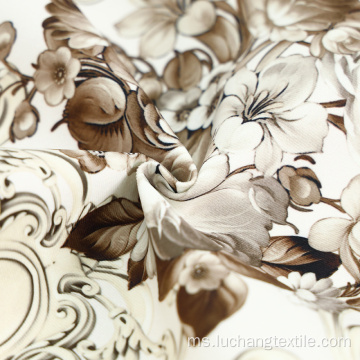 Fabrik Ruang Tamu Reka Bentuk Jacquard Sofa Fabric